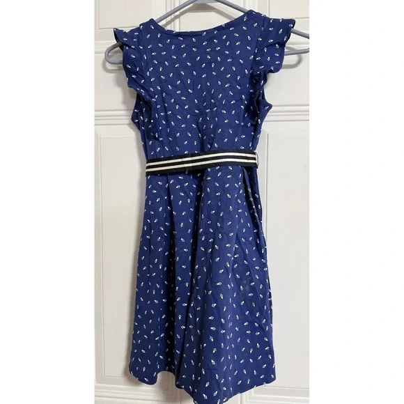 Polo Ralph Lauren Girl's Dress SZ Med 8-10 Sweet Twee Hampons Martha's Vineyard - Picture 4 of 9
